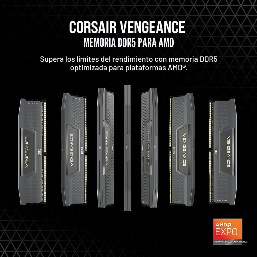 CORSAIR Vengeance DDR5 32 GB (2 x 16 GB) DDR5 5200 MHz CL40 AMD Exp...