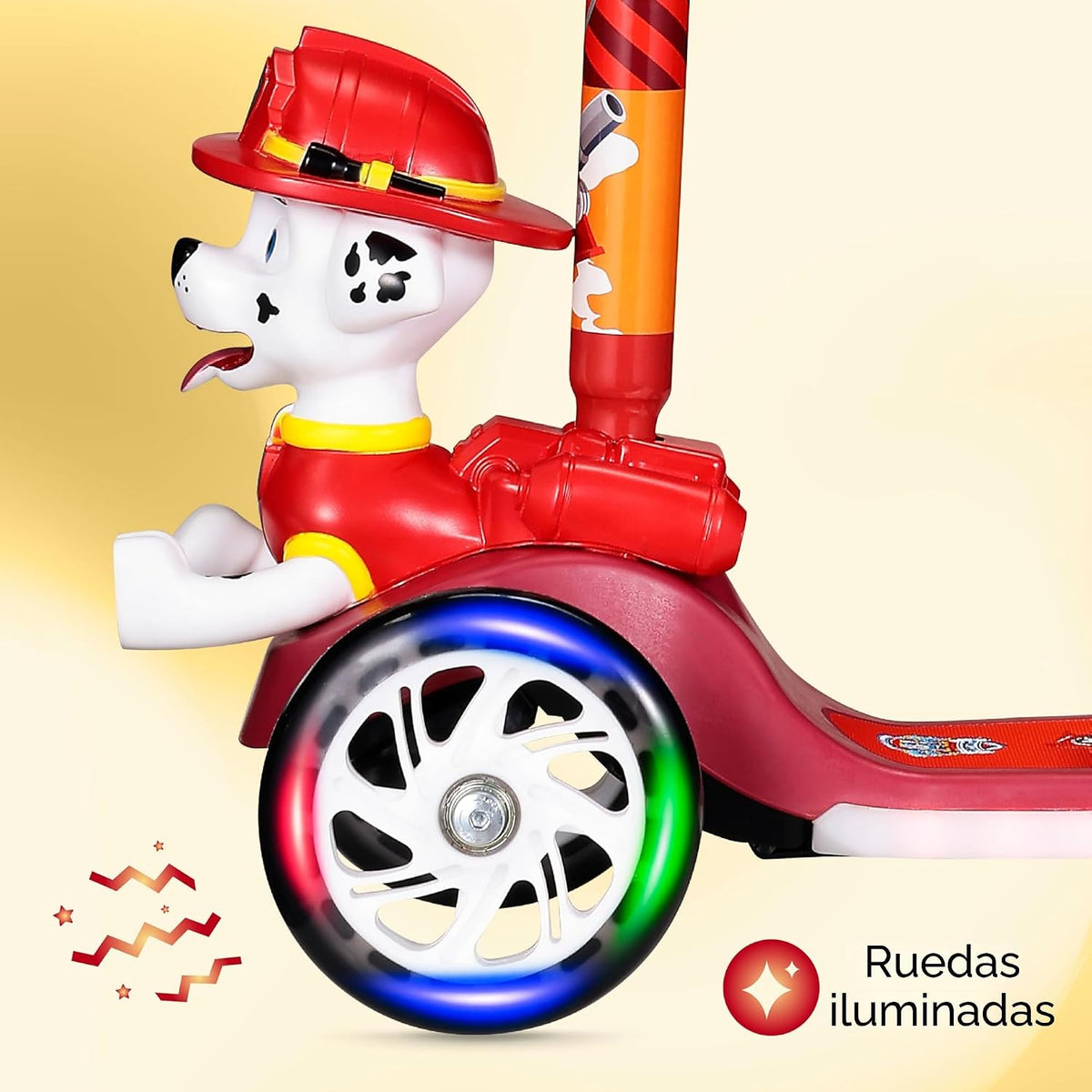 Kick Scooter para Kids, 3 Wheel Self Balancing, Light Up LED Wheels