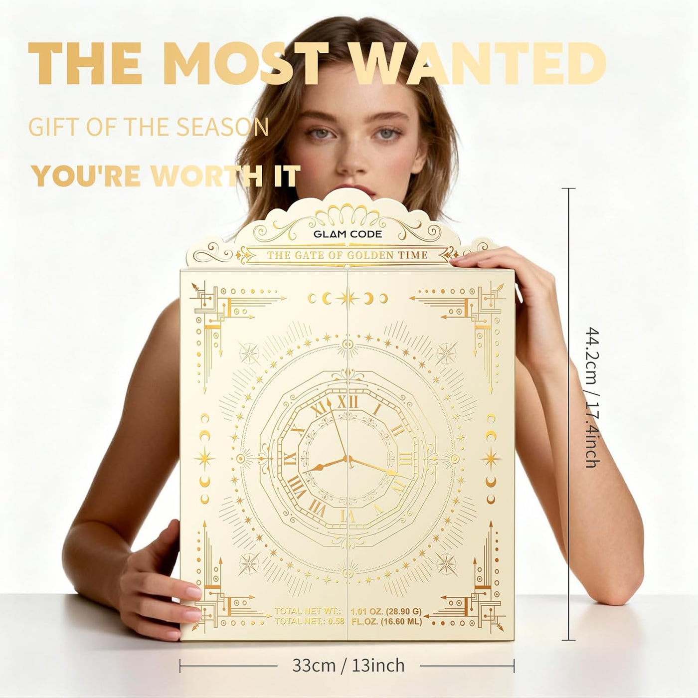 Glam Code Calendario de Adviento de maquillaje 2025, juego de regal...