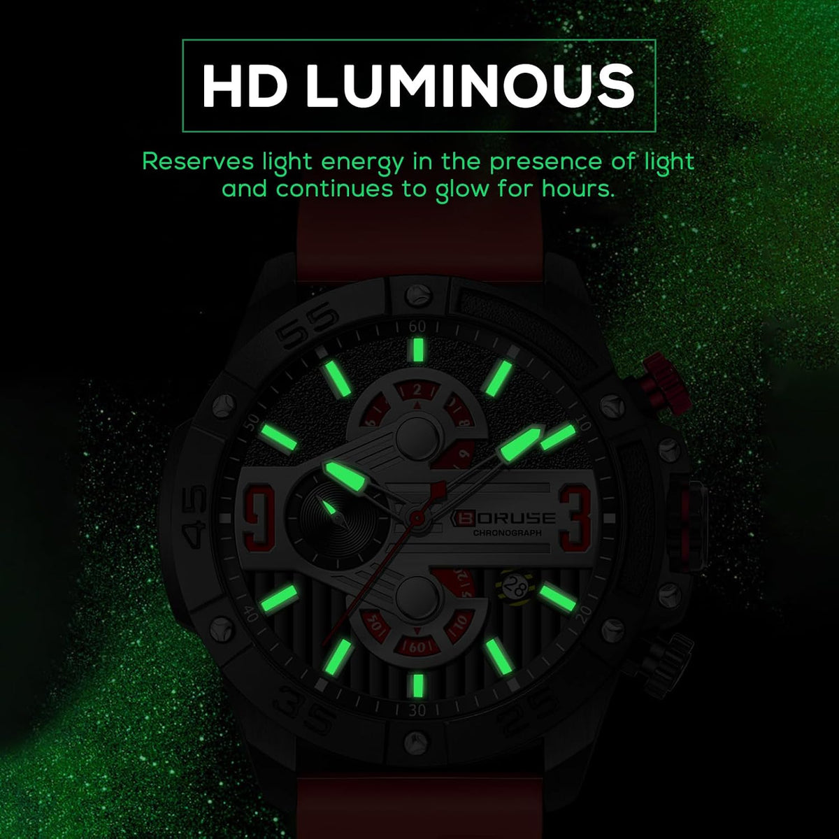 Relojes de Moda para Hombres, Estilo Fashion, Panto Análogo Cuadrado Grande para Hombres