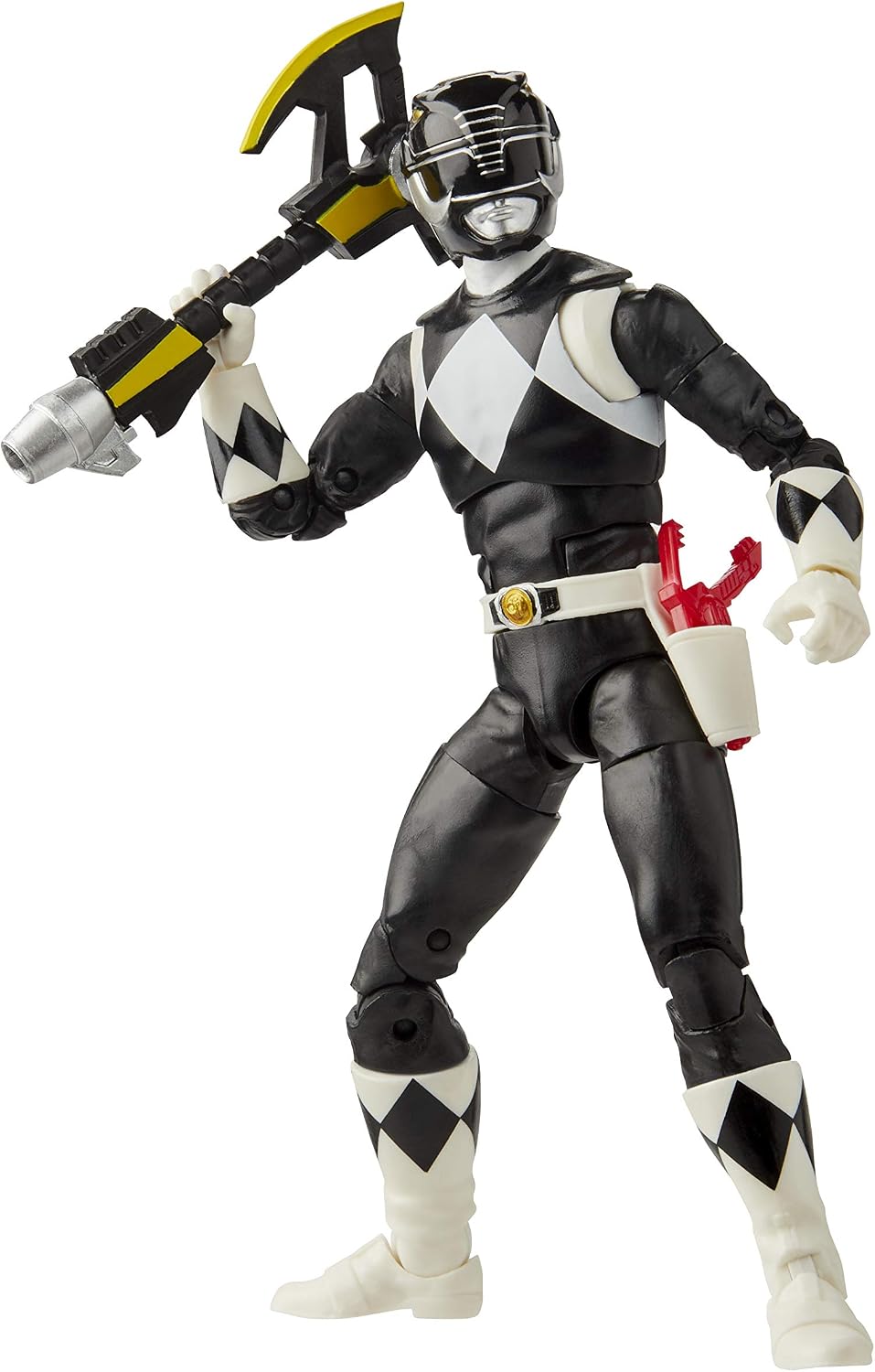 Power Rangers Lightning Collection Mighty Morphin negro Ranger - Figura de