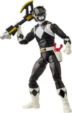 Power Rangers Lightning Collection Mighty Morphin negro Ranger - Figura de