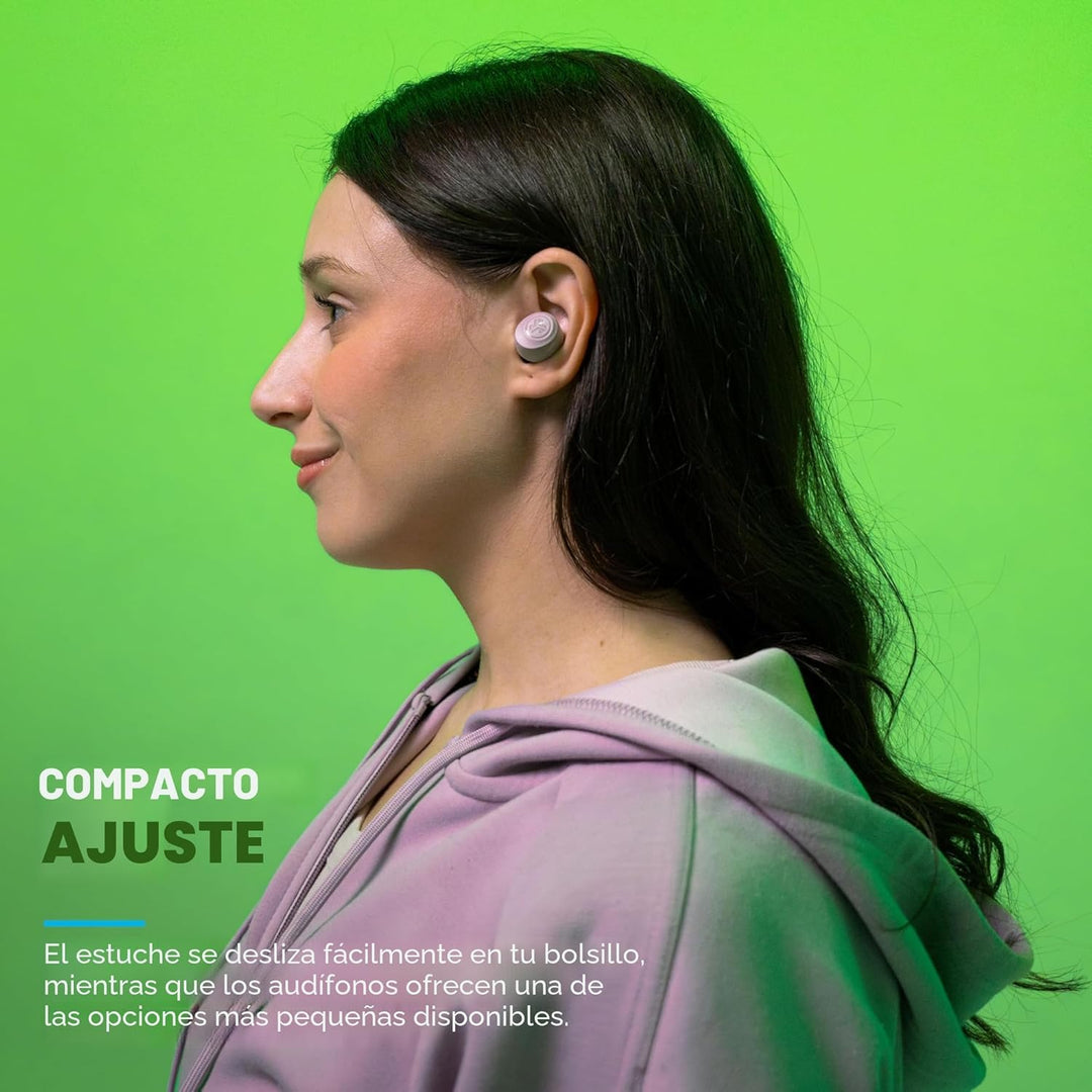 JLab Go Air Pop+ Auriculares True Wireless, Auriculares Intraaurale...