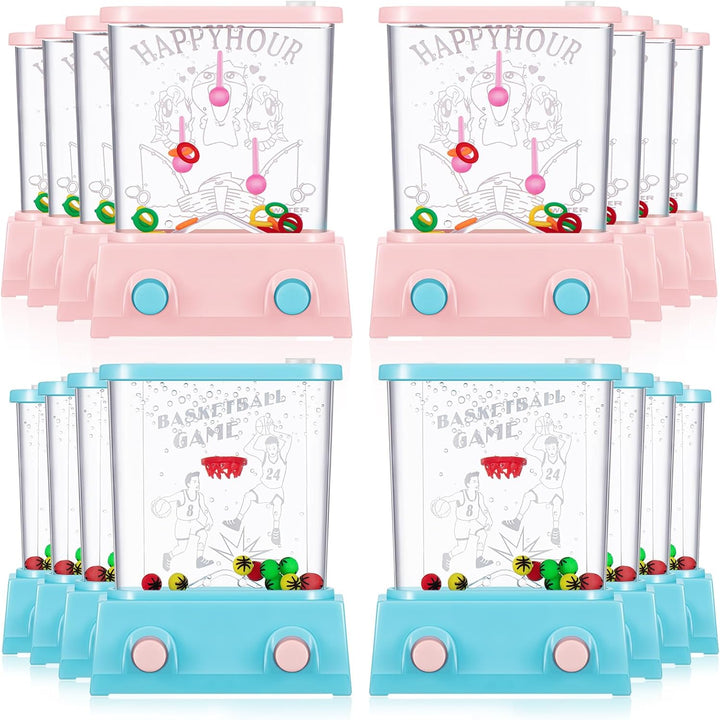 Zhanmai Juego de agua de mano de 16 piezas para niños, cesta de Pas...