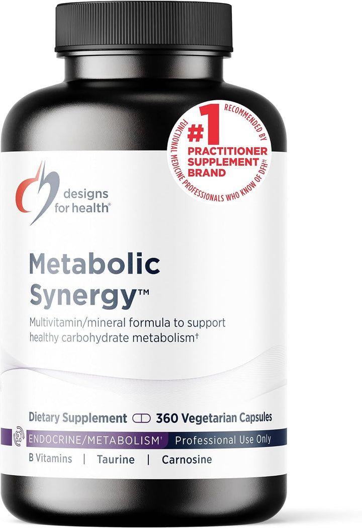 Designs for Health Metabolic Synergy - Suplemento multivitamínico y...