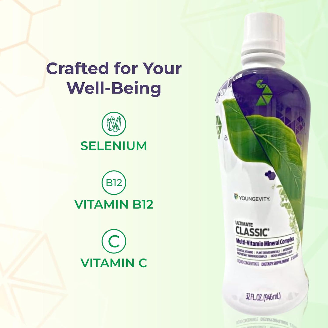 Youngevity Ultimate Classic - Complejo multivitamínico y mineral |...