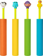 Water Blaster | Pistola de agua para niños, chorros de agua para niños, pistolas de piscina, pistola de chorro, paquete de 8 artículos esenciales de playa, juguetes de playa, chorro de piscina, juegos de verano