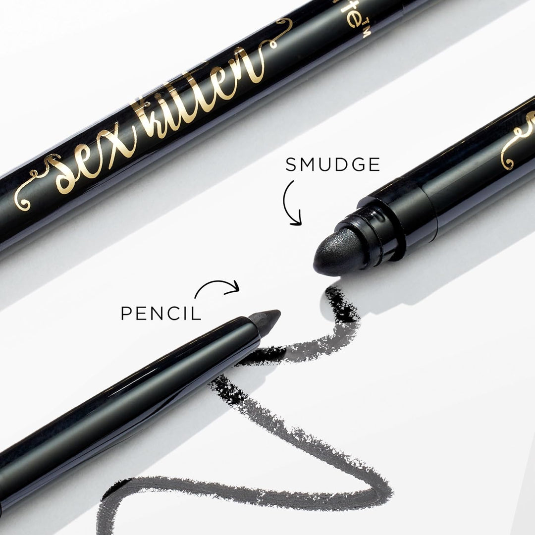 tarte sex kitten liner \u2013 Black Full Size Eyeliner Pen with Min...