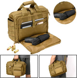 Stypos Bolsa de mensajero táctica, maletín de 14 pulgadas/15,6 pulg...