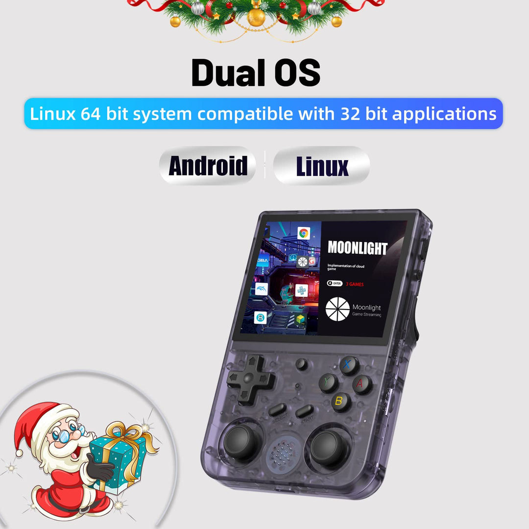 RG353V - Consola de Juegos Portátil Retro con Sistema Operativo Dua...