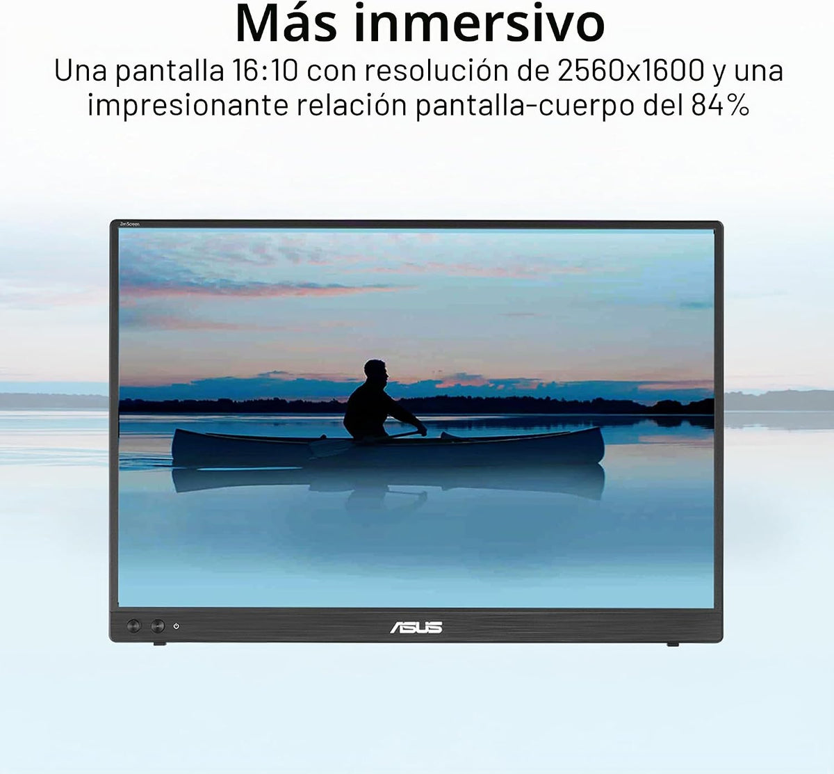 ASUS ZenScreen Monitor portátil USB-C 16:10 de 16 pulgadas (MB16NCG...