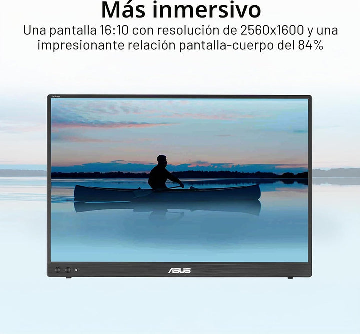 ASUS ZenScreen Monitor portátil USB-C 16:10 de 16 pulgadas (MB16NCG...