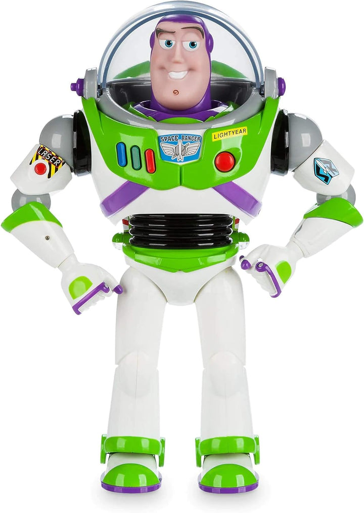 Disney Store - Buzz Lightyear - Figura de acción parlante interacti...