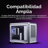 Caja para PC Cooler Master Q300L V3 Micro-ATX + enfriador de aire p...