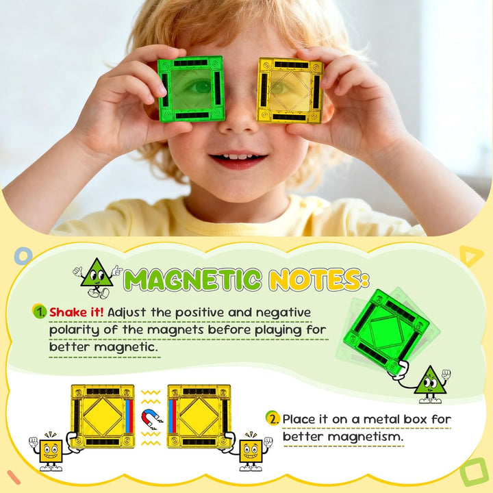 Mini Fichas Magnéticas, 40 Piezas de Fichas Magnéticas de Viaje con...