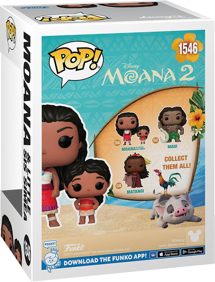 Funko POP &amp; Buddy: Moana 2 - Moana &amp; Simea - Figura de vini...