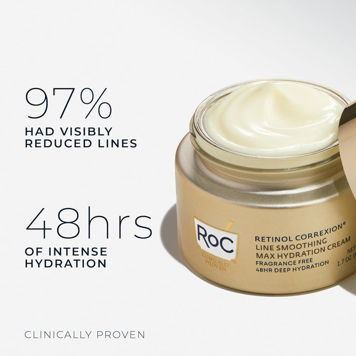 RoC Retinol Correxion Max Hydration - Hidratante facial diario anti...