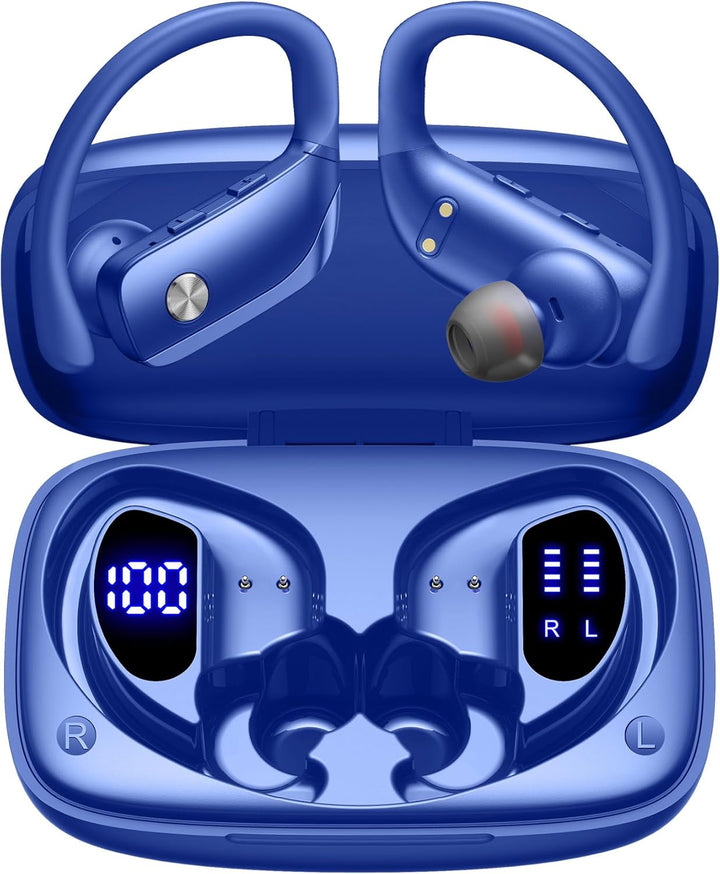 Auriculares inalámbricos bmani, auriculares con Bluetooth, 80 horas...