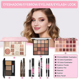 Kit de maquillaje todo en uno para mujeres, kit completo, juego de...