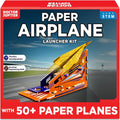 Doctor Jupiter Kit de lanzador de aviones de papel para niños a partir de 6