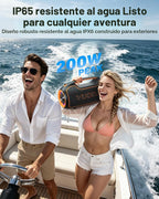 Altavoz Bluetooth, altavoces portátiles de pico de 200 W