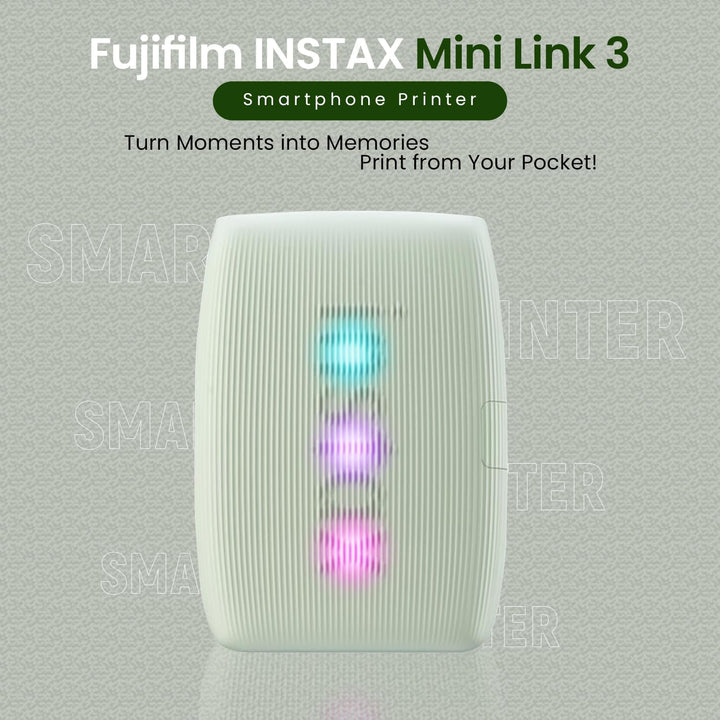 Fujifilm INSTAX Mini Link 3 - Impresora para smartphone + película...