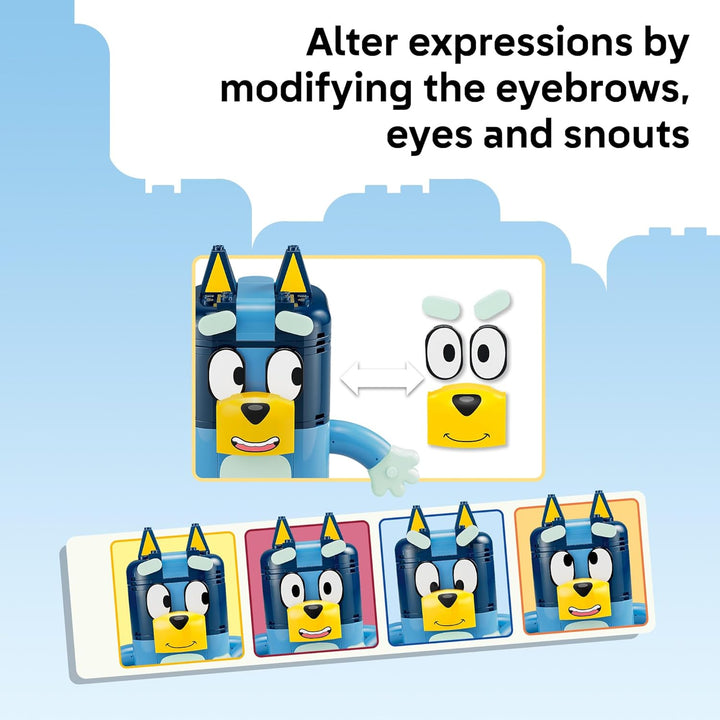 LEGO Bluey Brick-Built Bluey Family - Building Toy for Girls &amp;...
