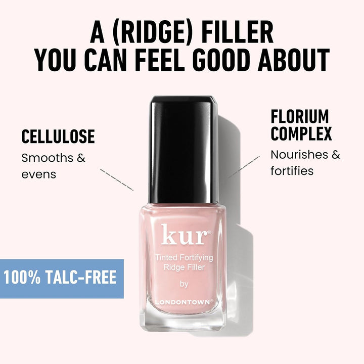 LONDONTOWN kur Nail Ridge Relleno | Relleno y fortalecedor de crest...