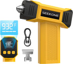 SEEKONE Mini pistola de calor inalámbrica de 7.2V 212-932℉ para