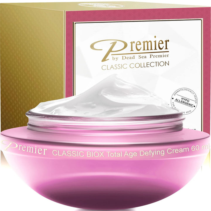 Premier Dead Sea BIOX - Crema antiedad que desafía la edad, hidrata...