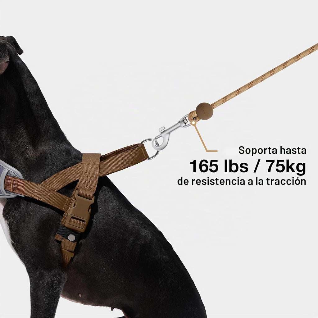 VETRESKA Correa cruzada manos libres para perro, correa ajustable de 5 pies