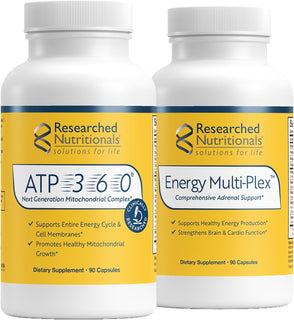 Researched Nutritionals Vitaminas para hombres y mujeres, dúo de en...