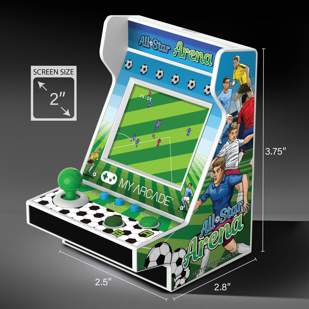 MY ARCADE All-Star Arena Pico Player, juegos para niños, máquina de...