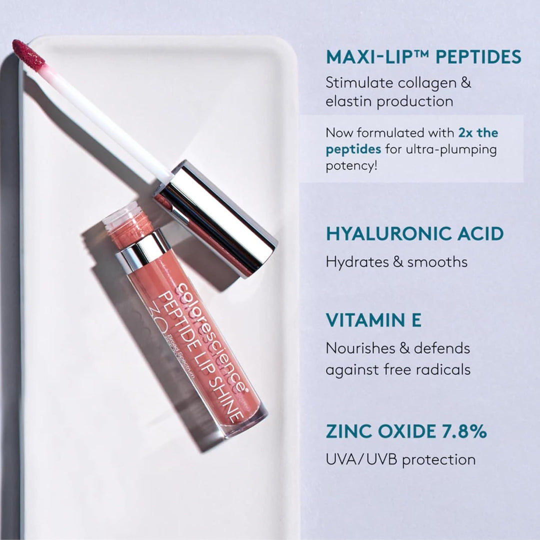 Colorescience Brillo labial peptídico SPF 30