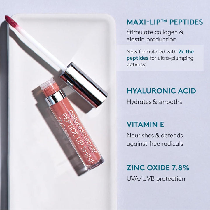 Colorescience Brillo labial peptídico SPF 30