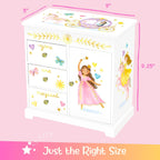 Giggle & Honey® Princess Musical Jewelry Box para Girls
