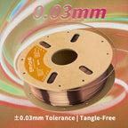 ERYONE Filamento PLA de seda para impresora 3D de 0.07 in +\/- 0.00...