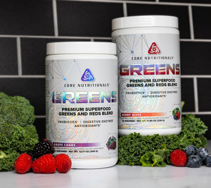 Core Nutritionals Verdes | Mezcla premium de superalimentos rojos y...