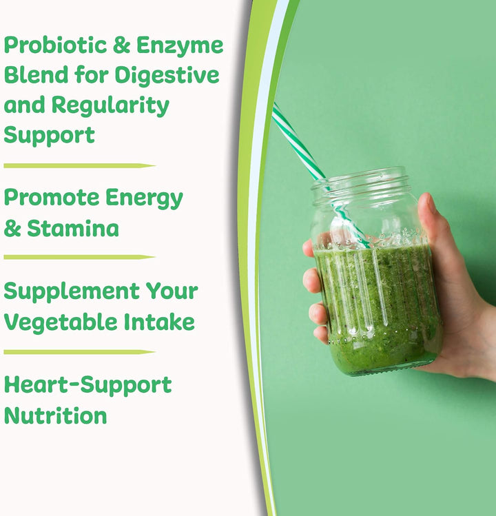 New Vitality Royal Greens Ultra Superfood | Polvo vegetal saludable...