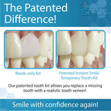 Instant Smile Complete su kit de reemplazo temporal de dientes de s...
