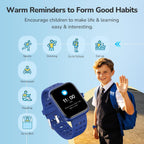 ENOMIR Reloj inteligente para niños con monitor de salud, podómetro, 2