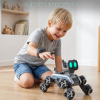 8WD RC Stunt Robot Dog, gesto que detecta el juguete teledirigido 2.4Ghz