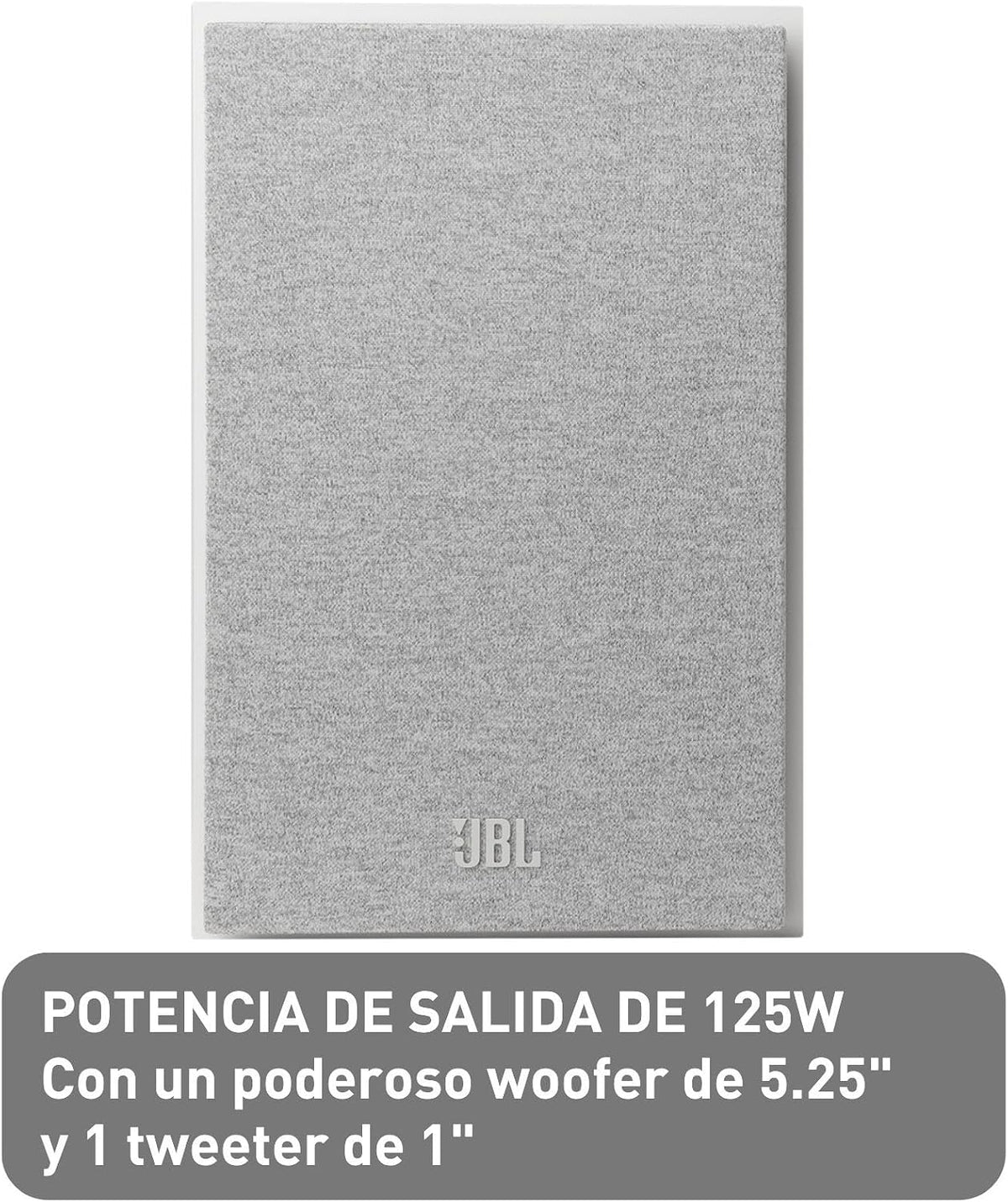 JBL Stage 2 240B Parlantes de Estantería de 4.5 pulgadas - Par (Latte)