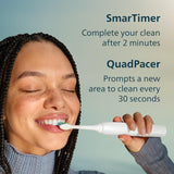Philips Sonicare Cepillo de dientes eléctrico recargable 3300, 2 ca...