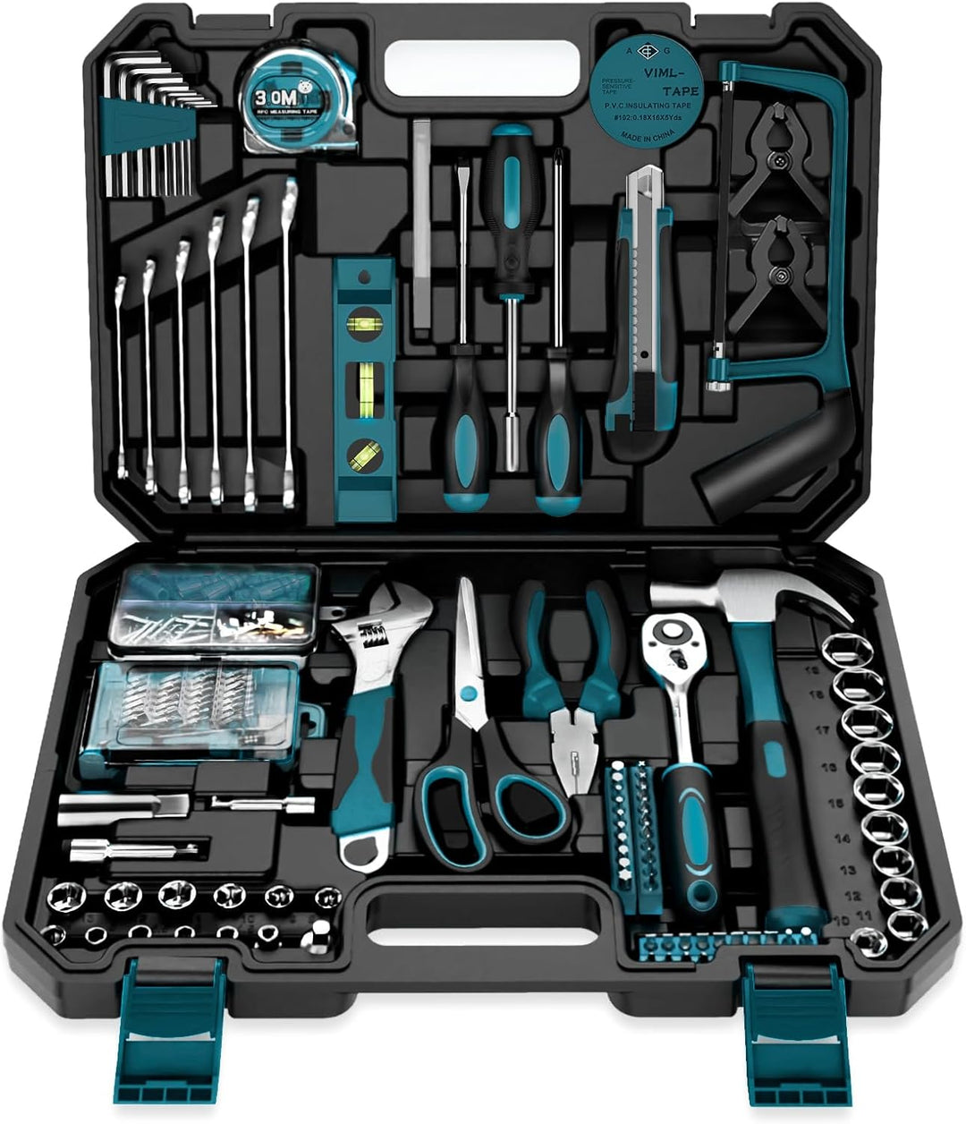 Sundpey Home Tool Kit 257-PCs - Juego de herramientas de reparación...