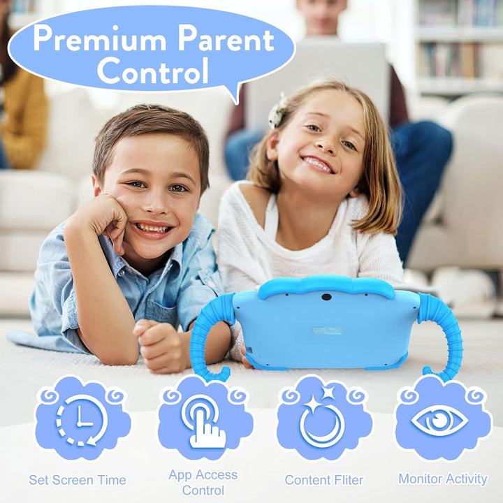 Tableta para niños de 7 pulgadas para niños de 3 a 7 años, tabletas...