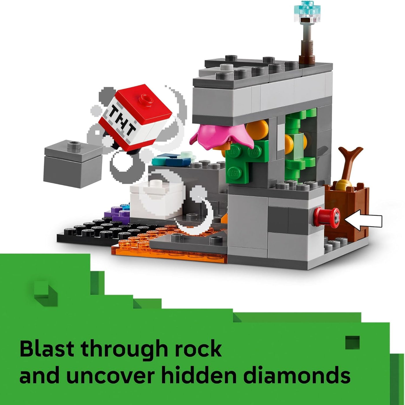 LEGO Minecraft The Warden Encounter - Juego de