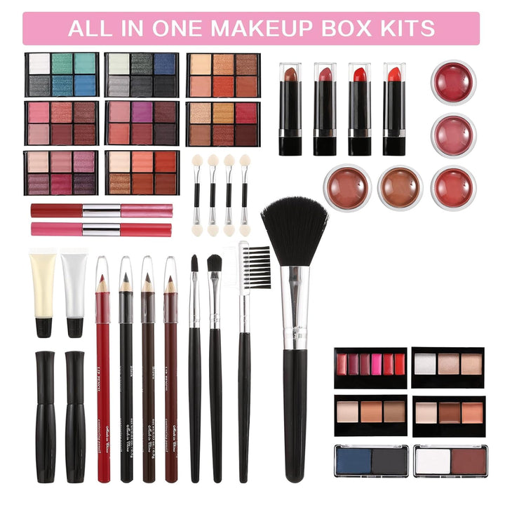 Hegafoo Kit de maquillaje todo en uno para adolescentes, kit de maq...
