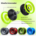 MAGICYOYO Yoyo bi-material V13 para niños, yoyo profesional de doble