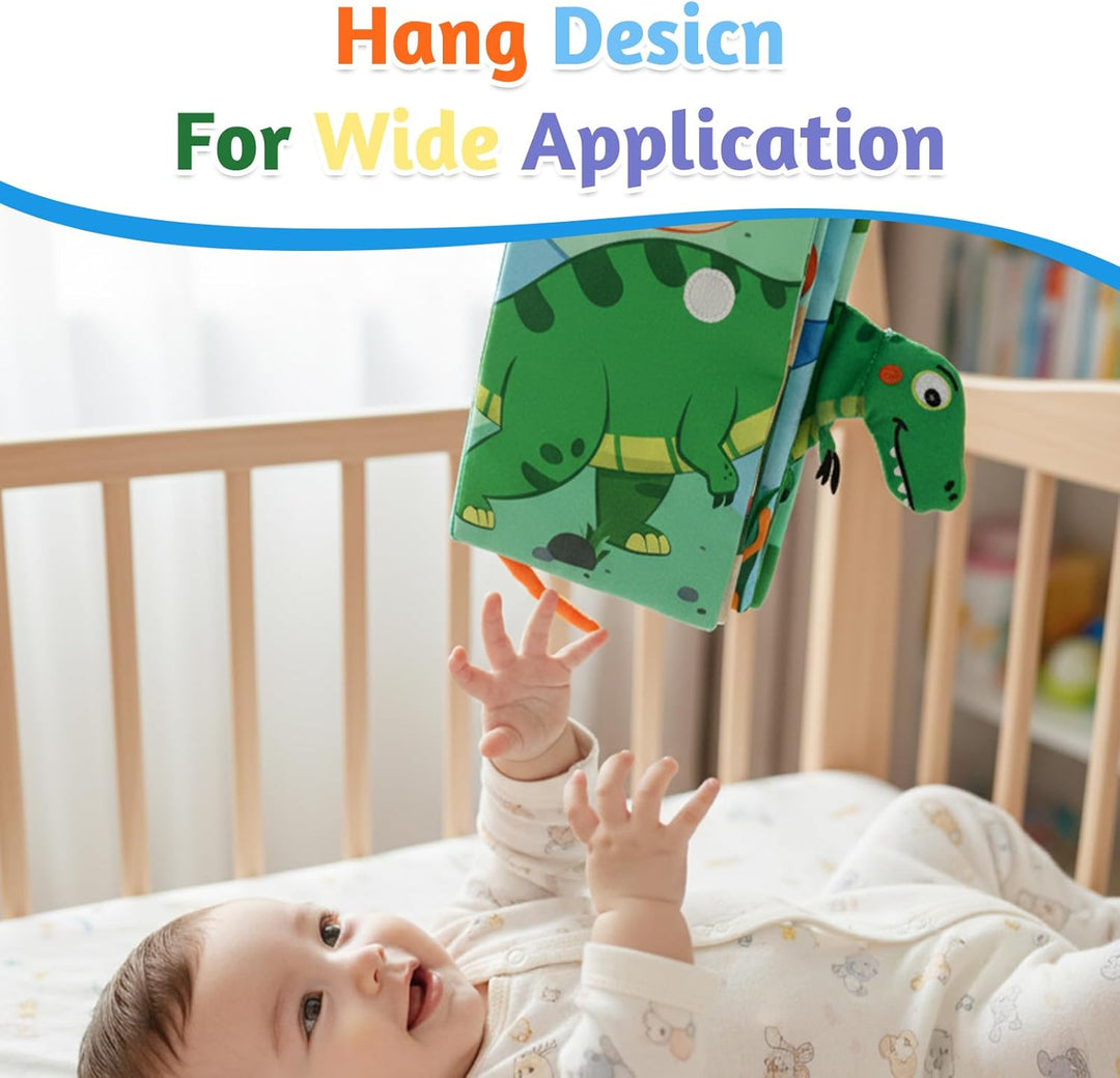 YOGINGO Libros para bebés Montessori Toys Cute Dinosaurs